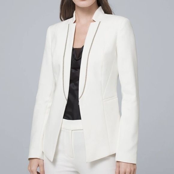 WHBM Embellished Blazer Jacket - Picture 1 of 6